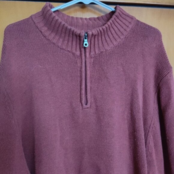 Croft and Barrow XXL Burnt Orange sweater - Picture 1 of 6